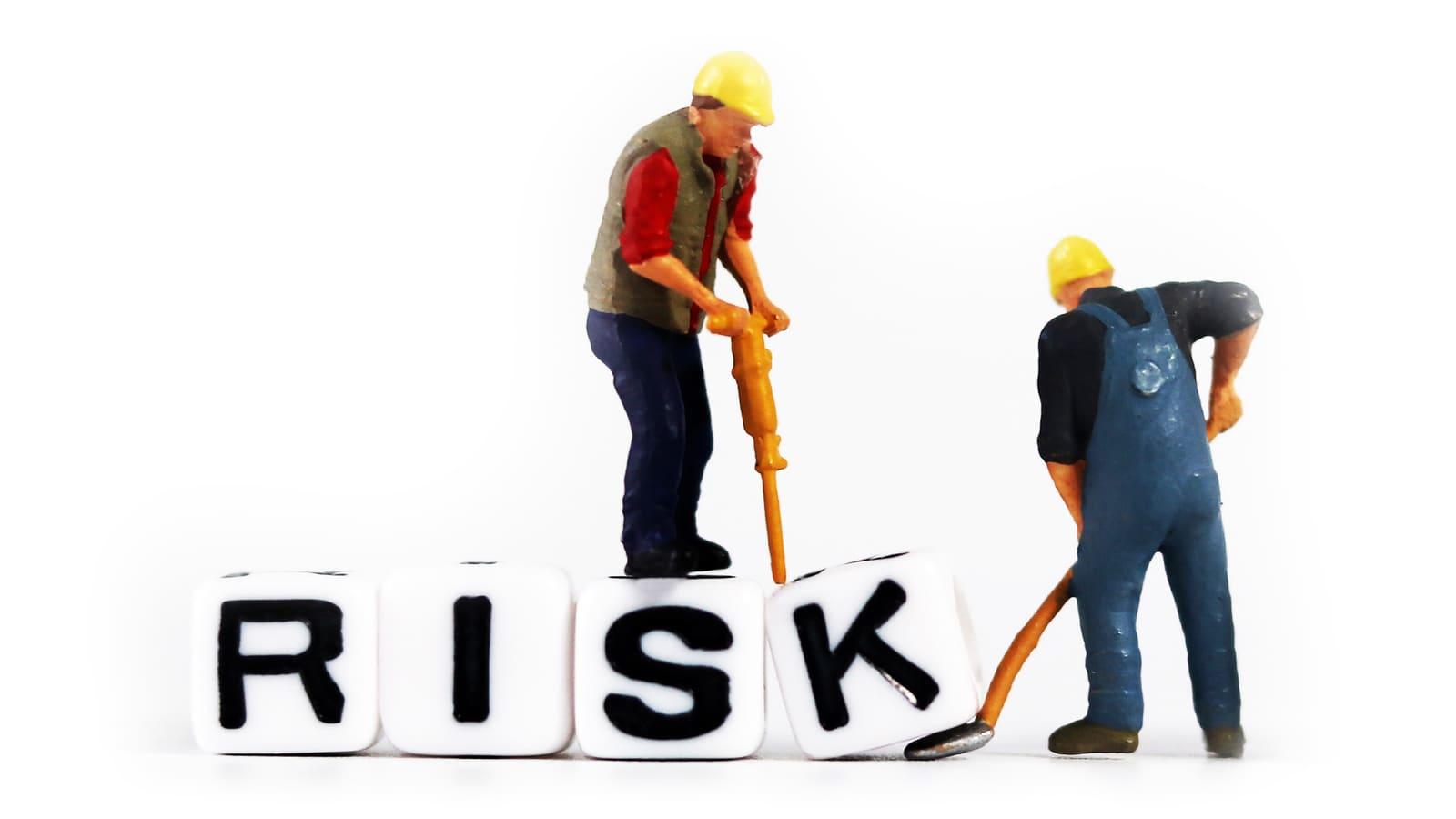 Operatives on a construction site